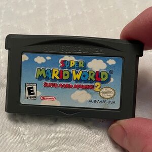 Nintendo SUPER MARIO WORLD SUPER MARIO ADVANCE 2 Game Boy Advance GBA Cartridge